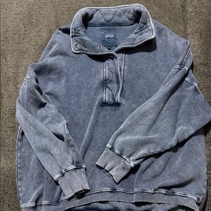 aerie button up sweater!